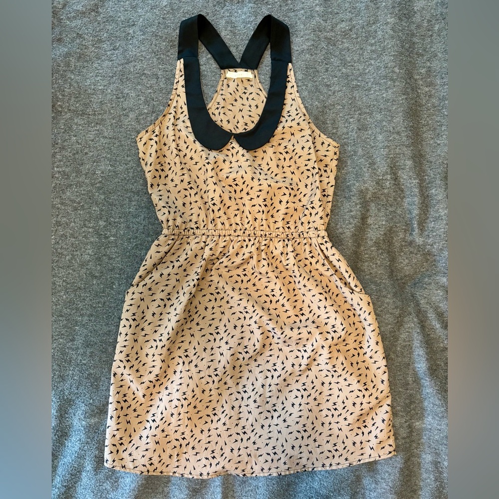Lush lightning bolts mini dress